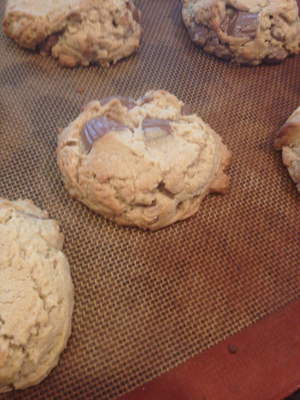 See..no thin runny cookie