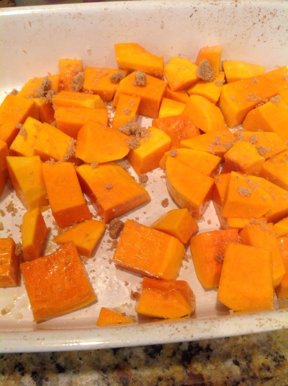 See - not too much brown sugar.