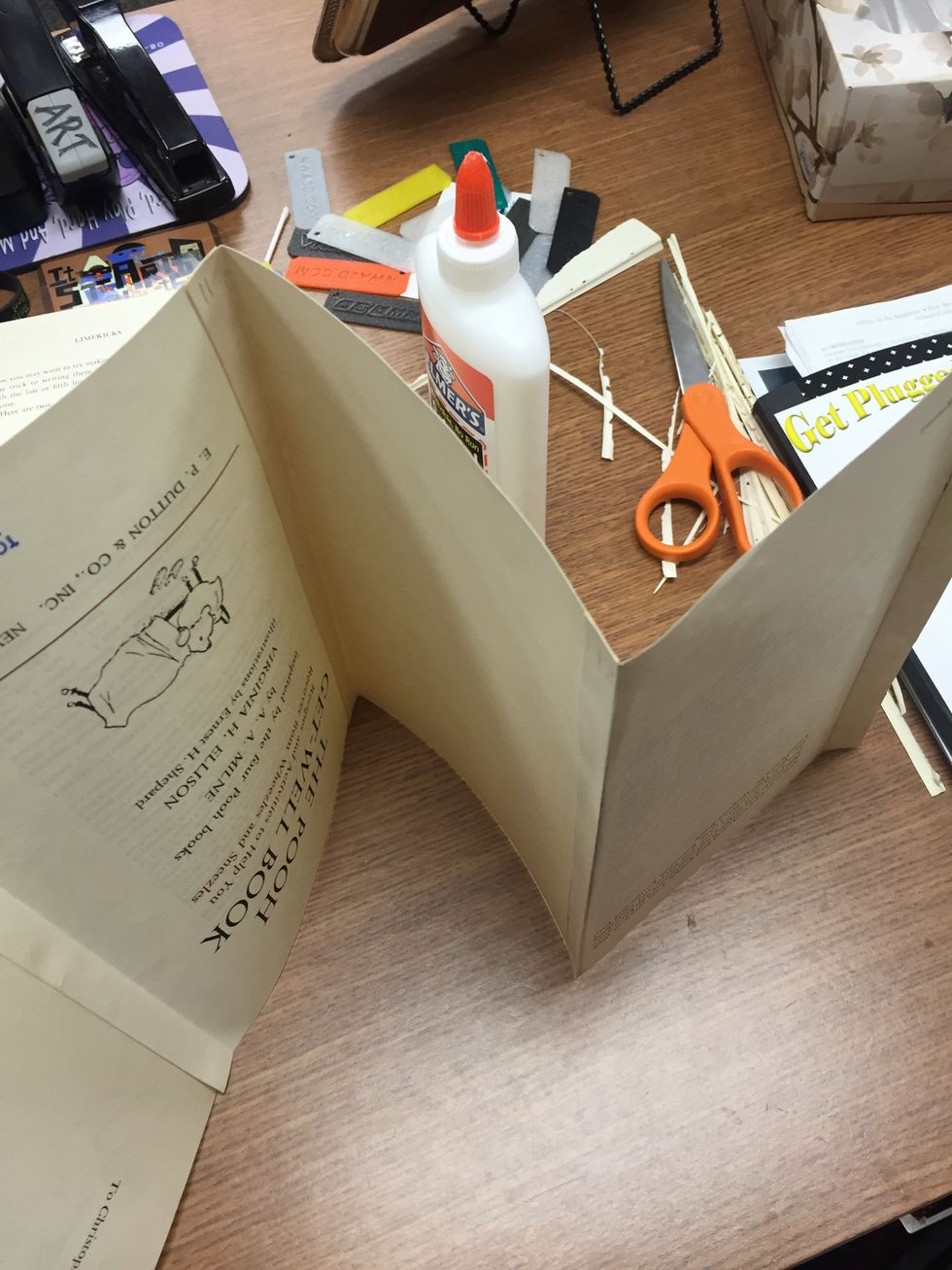 See! Now we have an accordion book!