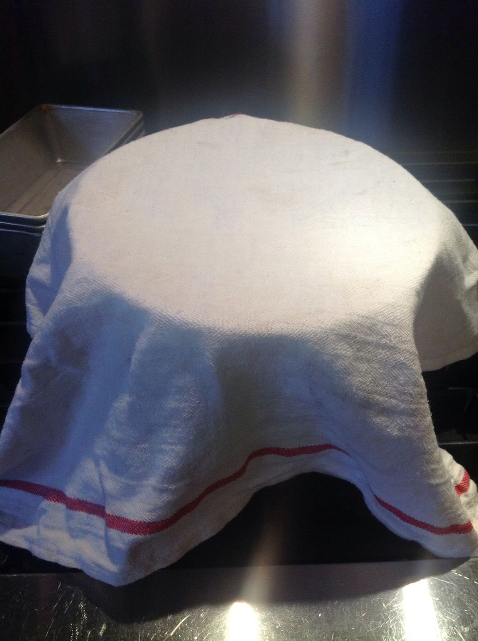See! Oh no you can't because its covered like its supposed to be.
