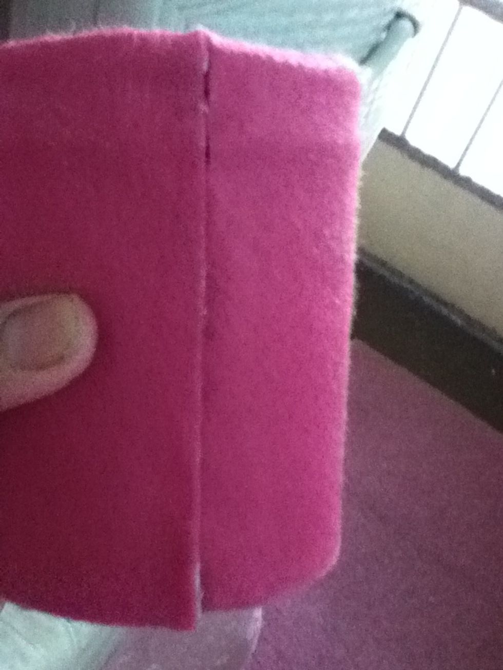 See that line we have to cover it with Ribbon