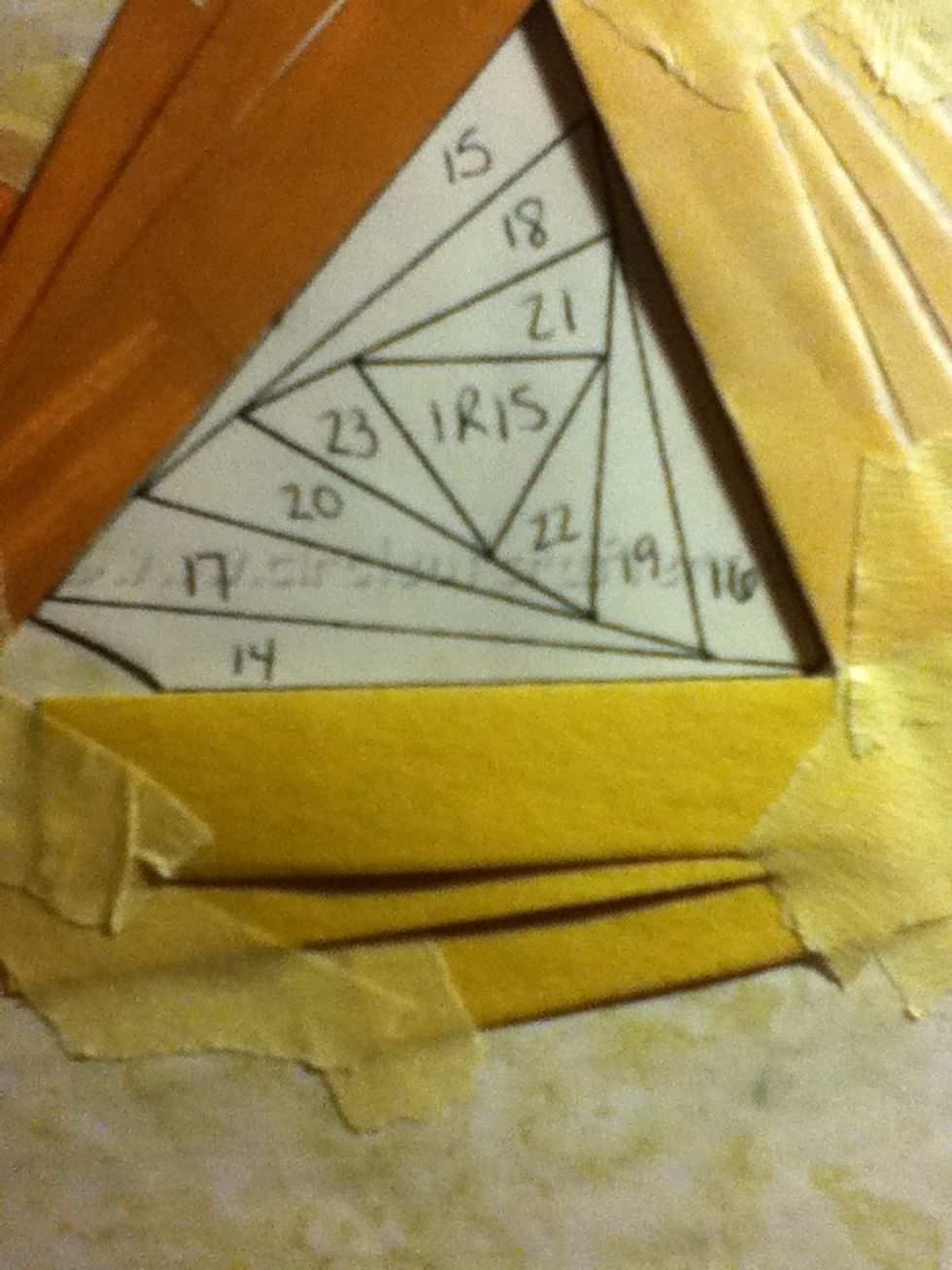 See, the bottom one in step 70 won't fit number fourteen.