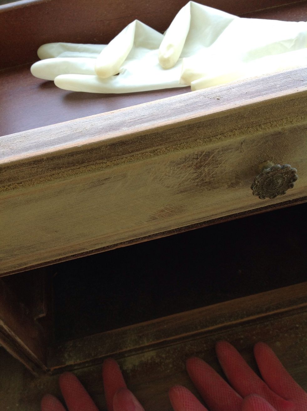 See the detail of sanding it does not matter how harsh it is