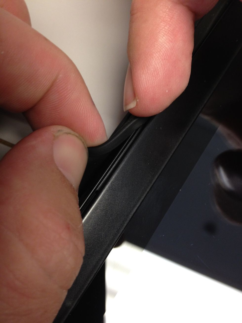 See the little grooves? You really have to get everything working together in harmony here.  Don't judge us, we made the sacrifice so you don't have to.