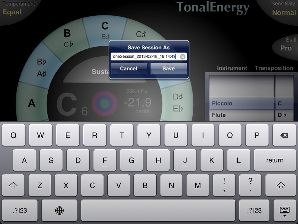 See the red button click it hit it again when you are done hitting letters