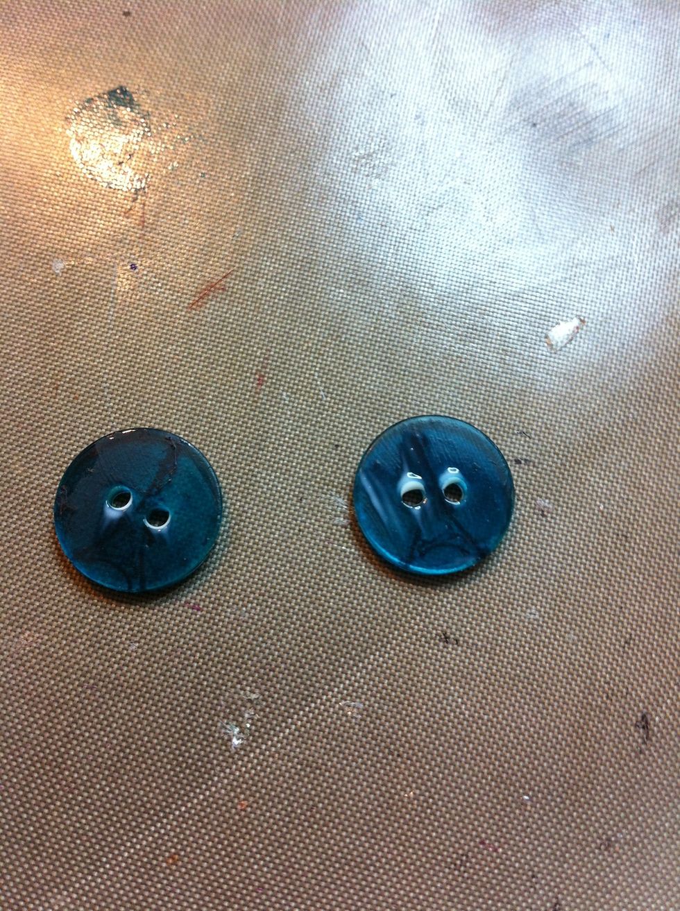 See the sealer in the holes? You can use your toothpick to lift/spread it out.