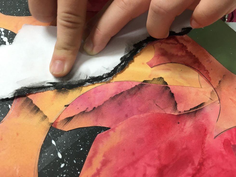 See the smudgy texture?