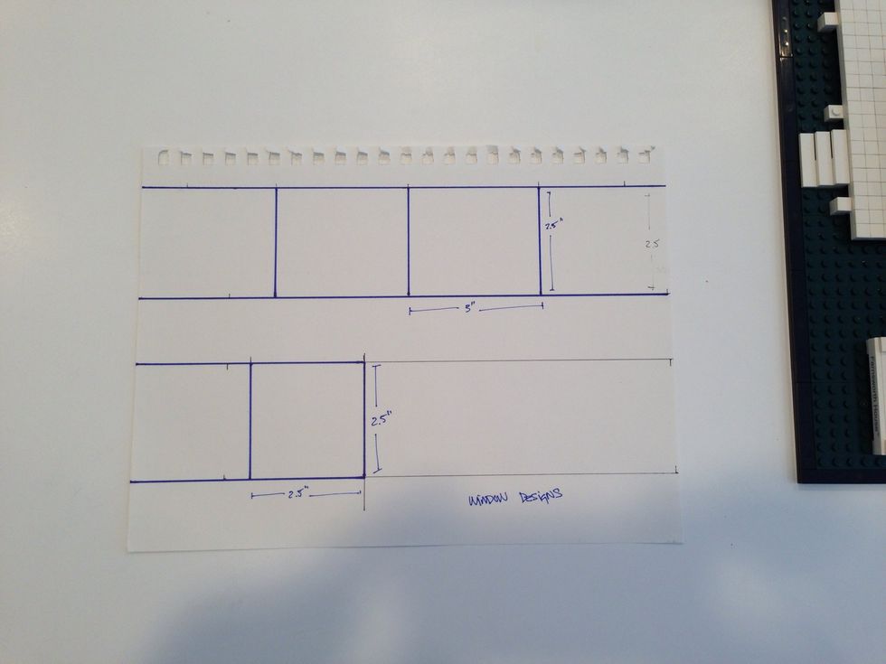 See why I don't like measuring? All these lines have to be straight! Straight lines don't figure in to tasty treats very often. Think Oreos. But, back to H and H. They have jobs, for heavens sake.