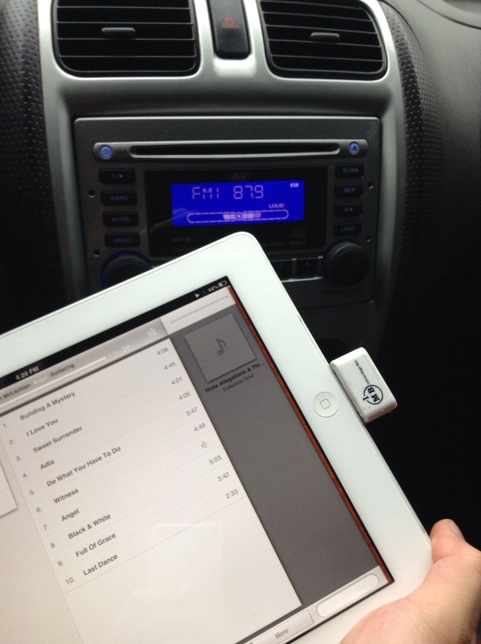 Select any song from your music library.