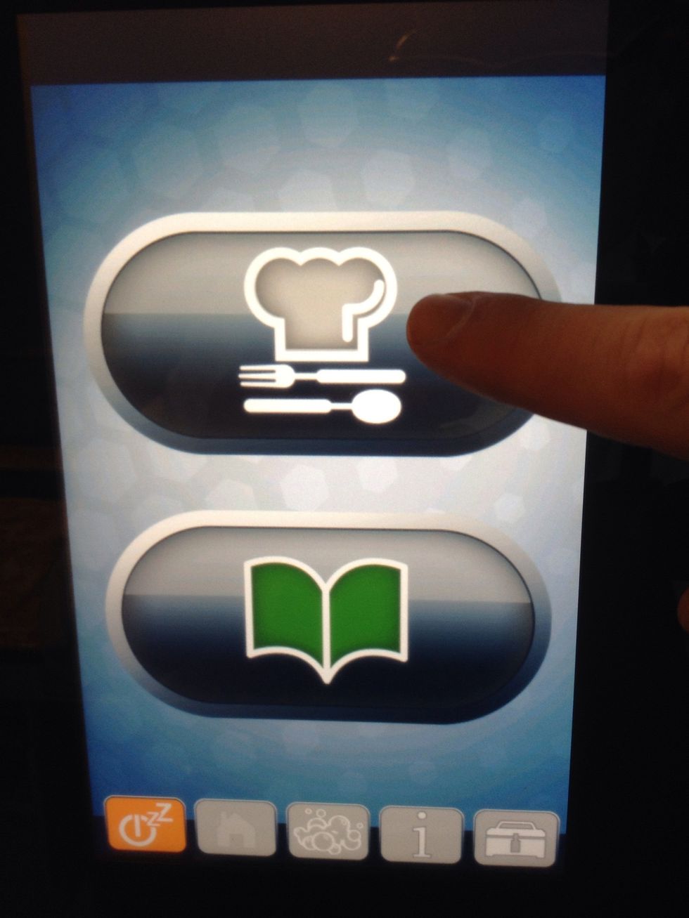 Select professional mode.