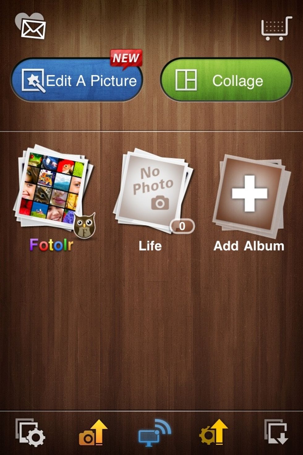Select the blue "Edit a Picture" button