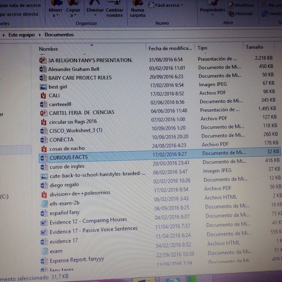 Select the document you want to save\ud83d\udc95
