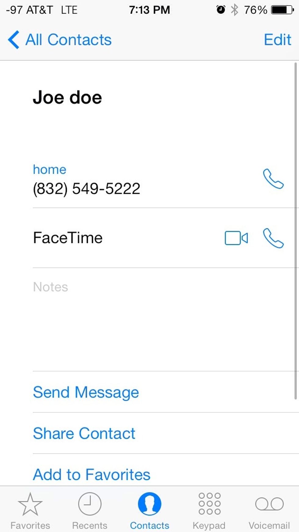 Select the person you want to call