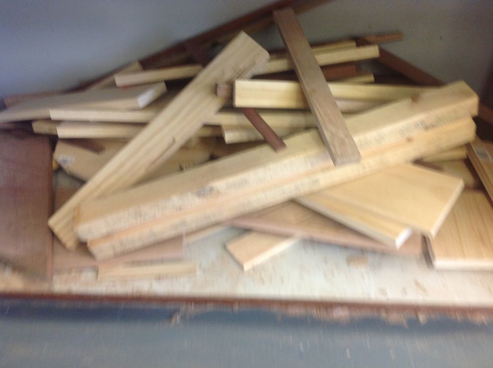 Select the wood you want to make your board out of