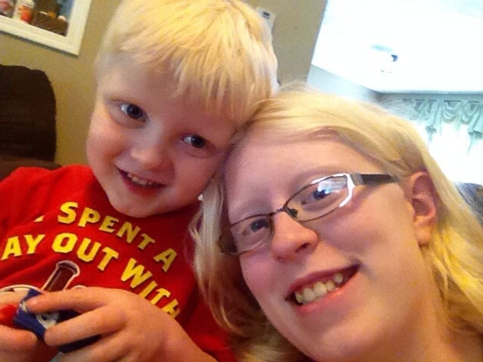 Selfie with my little brother!!!