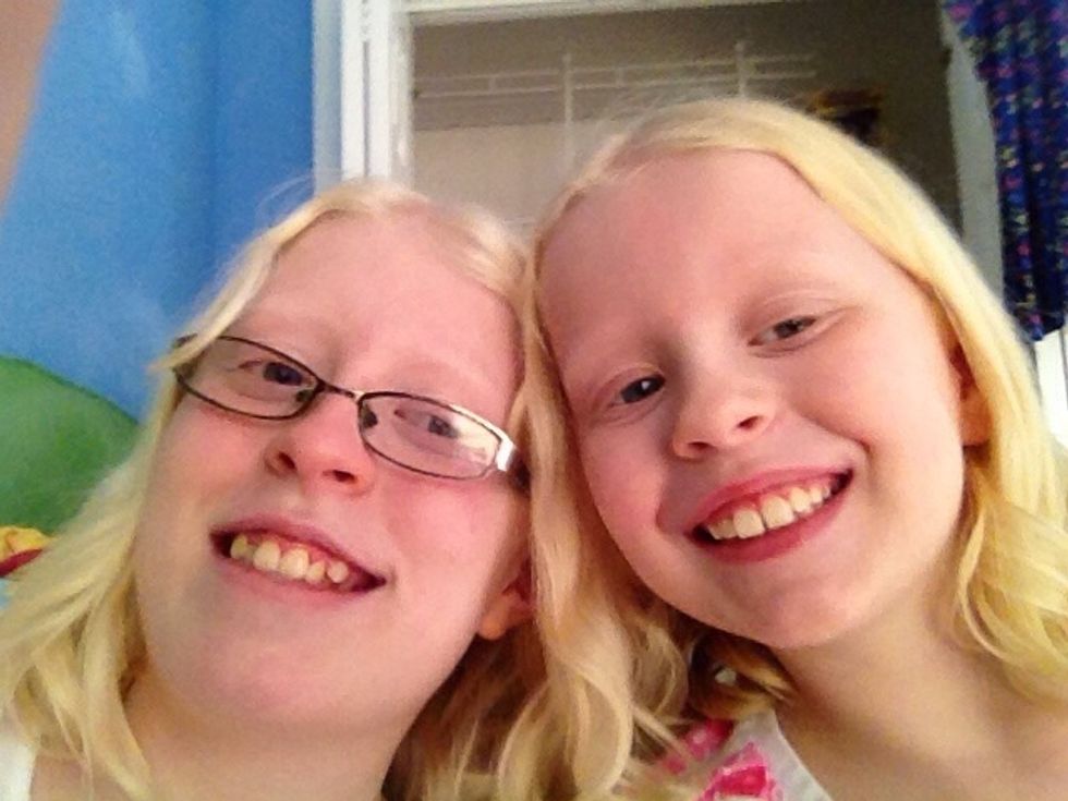Selfie with my sister!!!