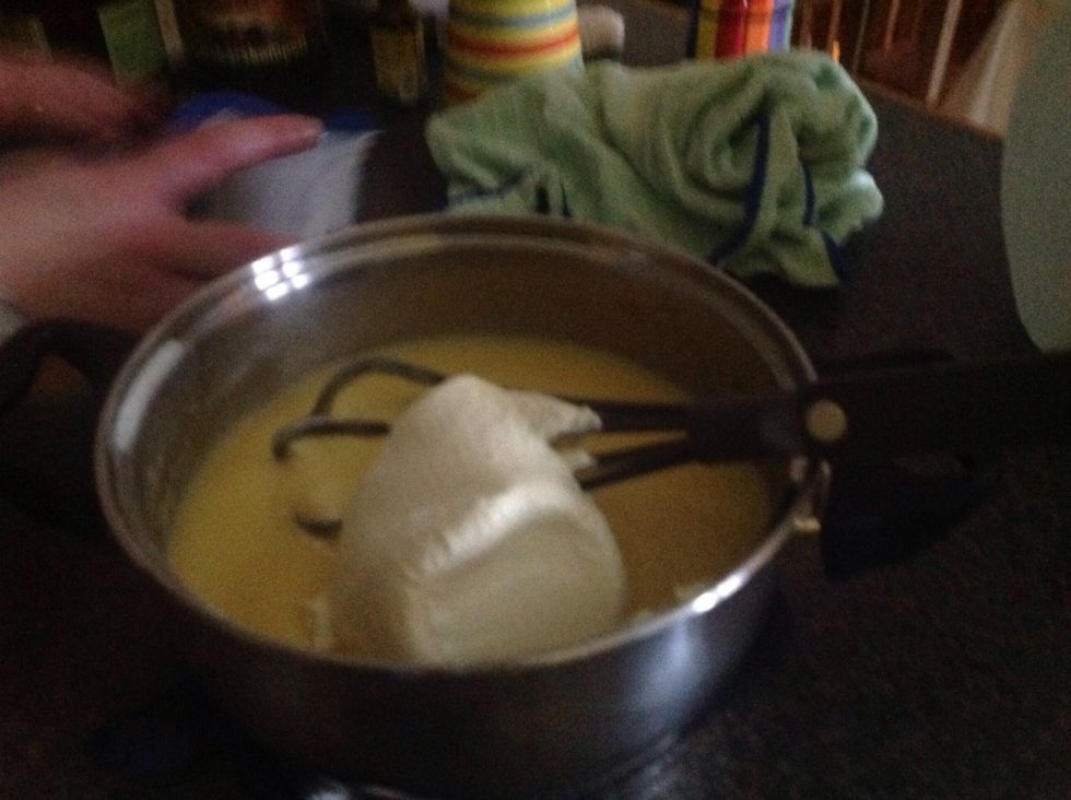 Sen r\u00f6r du om./Then you mix.