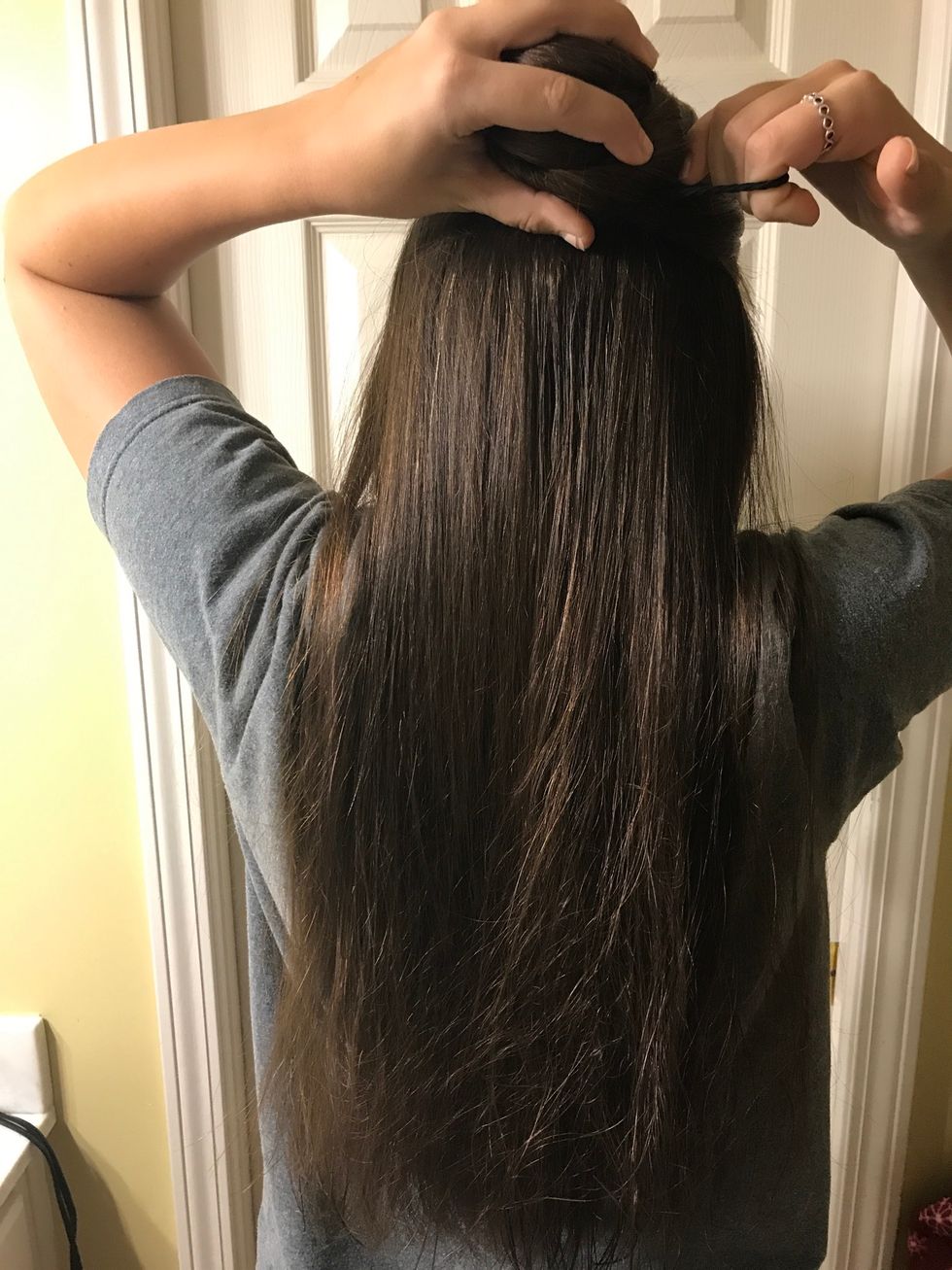 Separate into first section