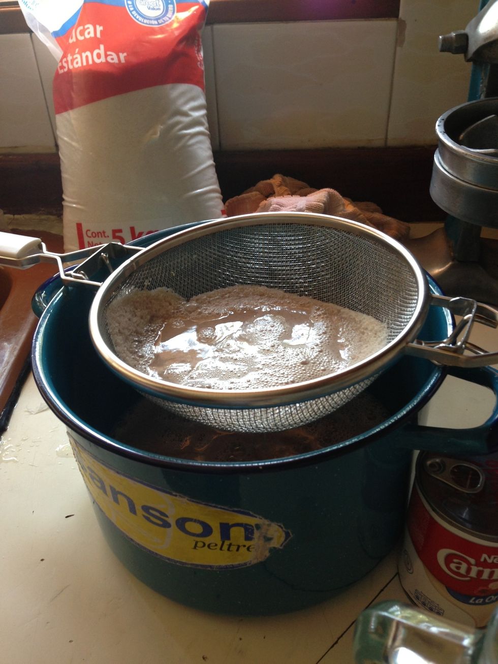 separate rise from water