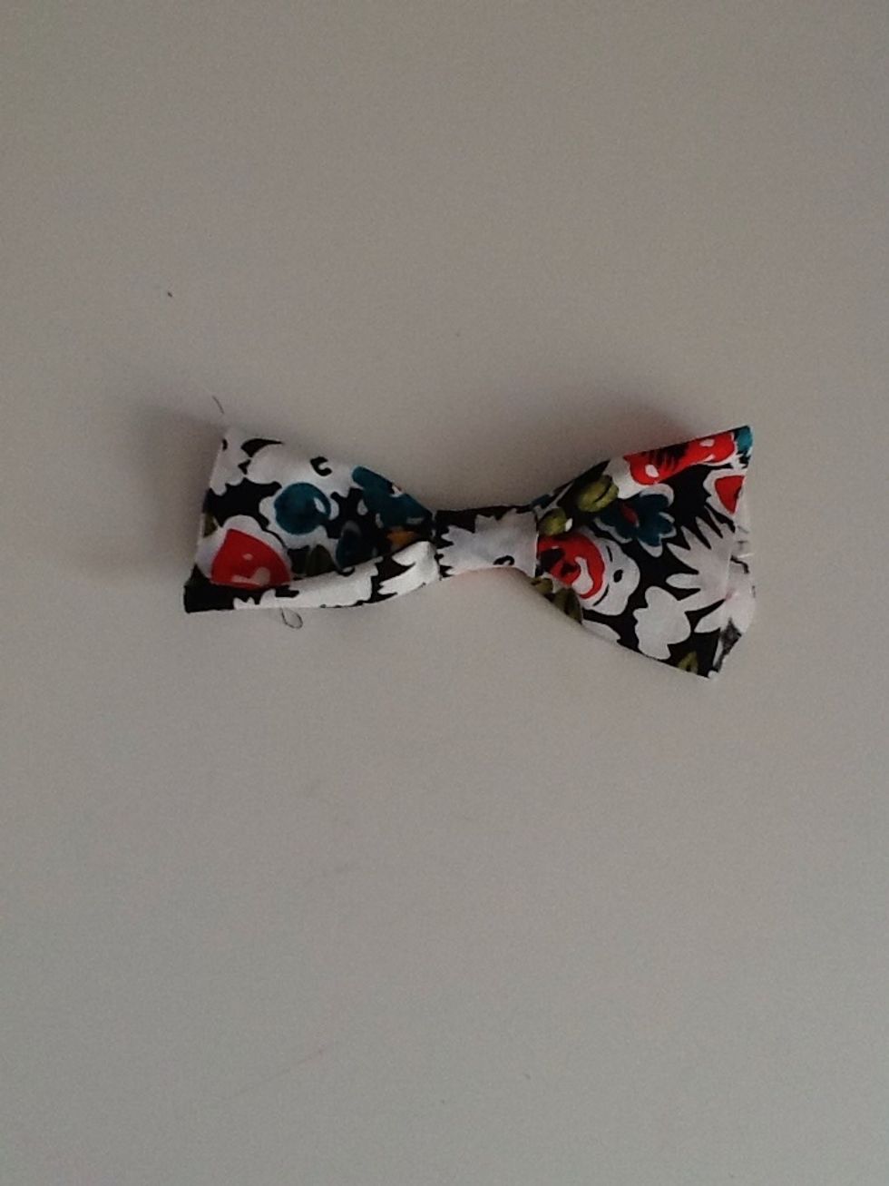 Separate the edges a bit and then you're done!