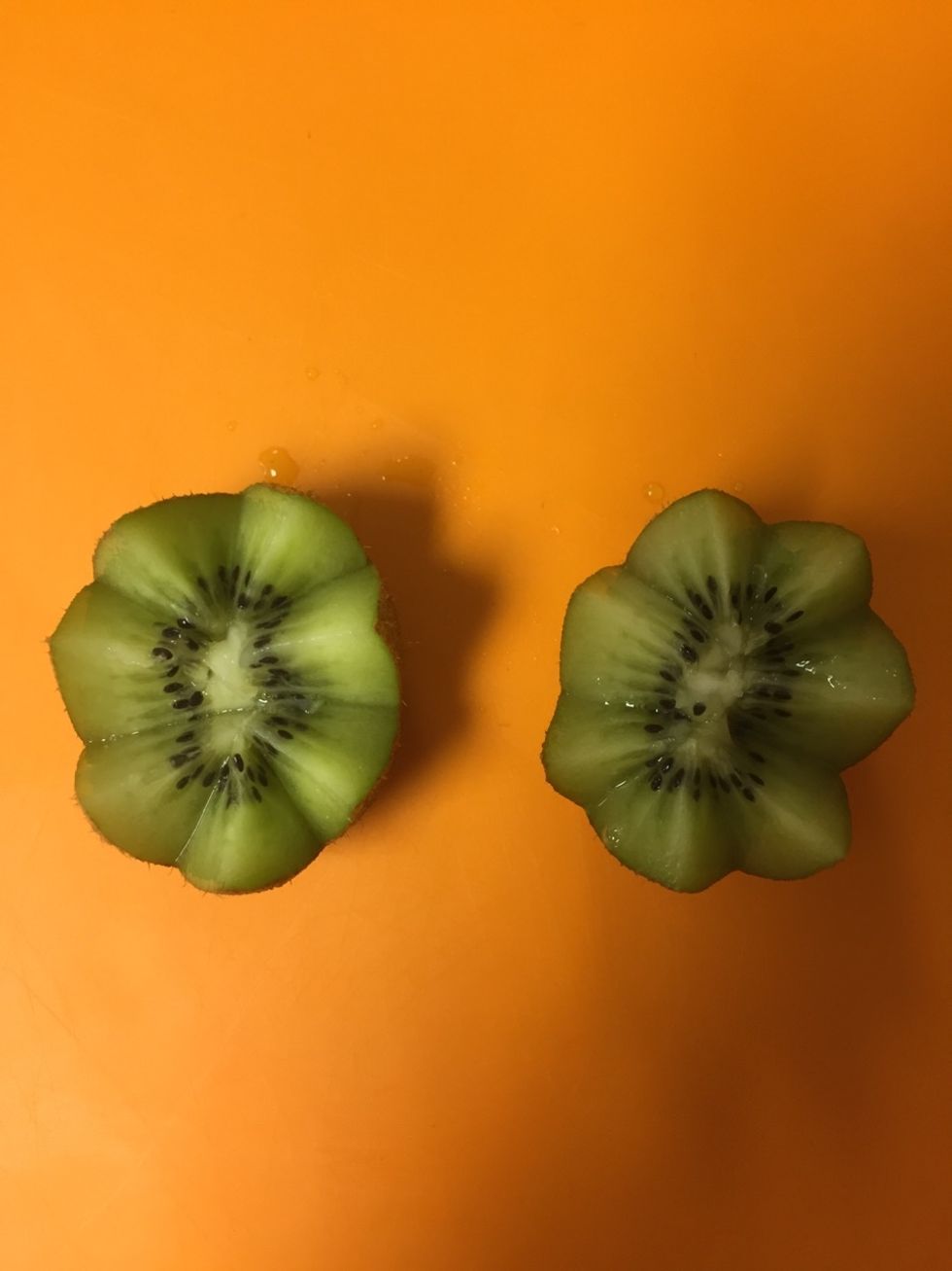 Separate the two pieces.