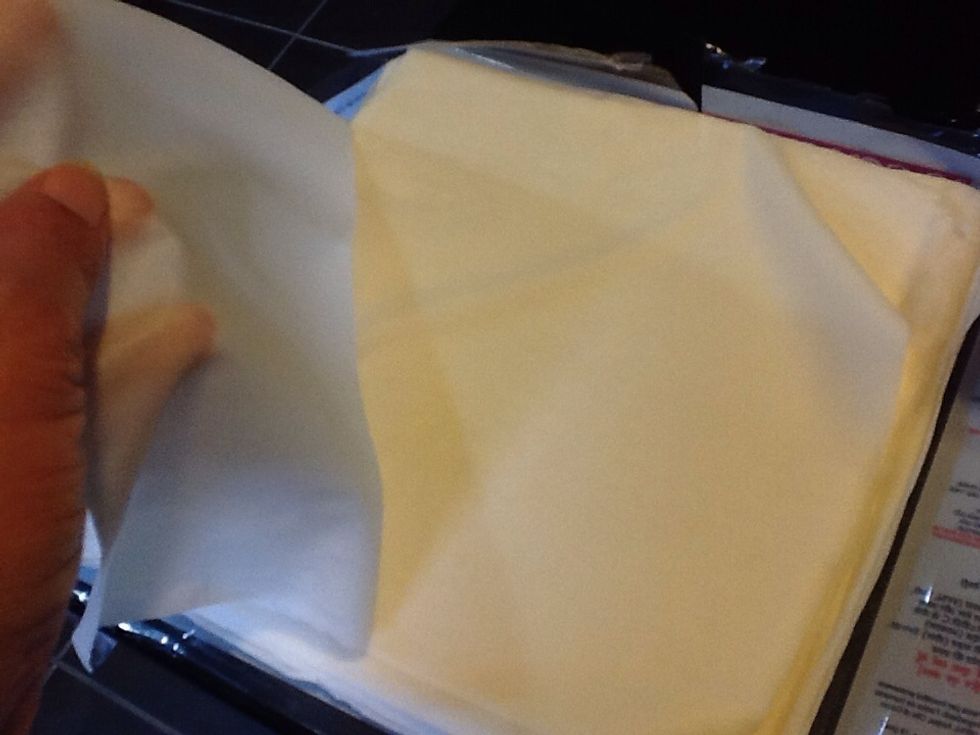 Separate wrappers...they stick together and can be little monsters to peel apart.