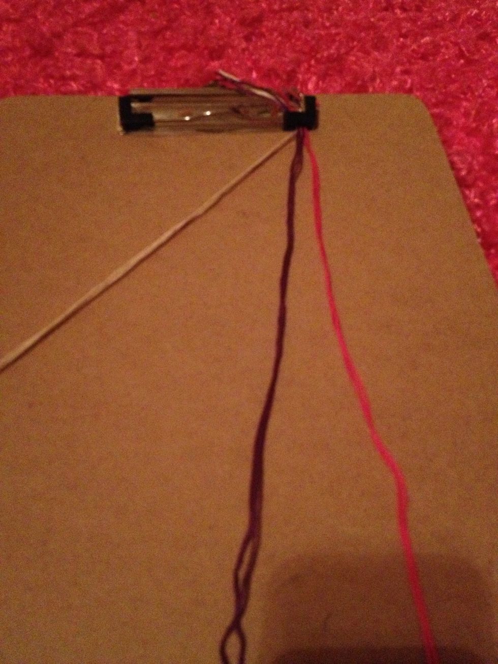 Separate your yarn by color