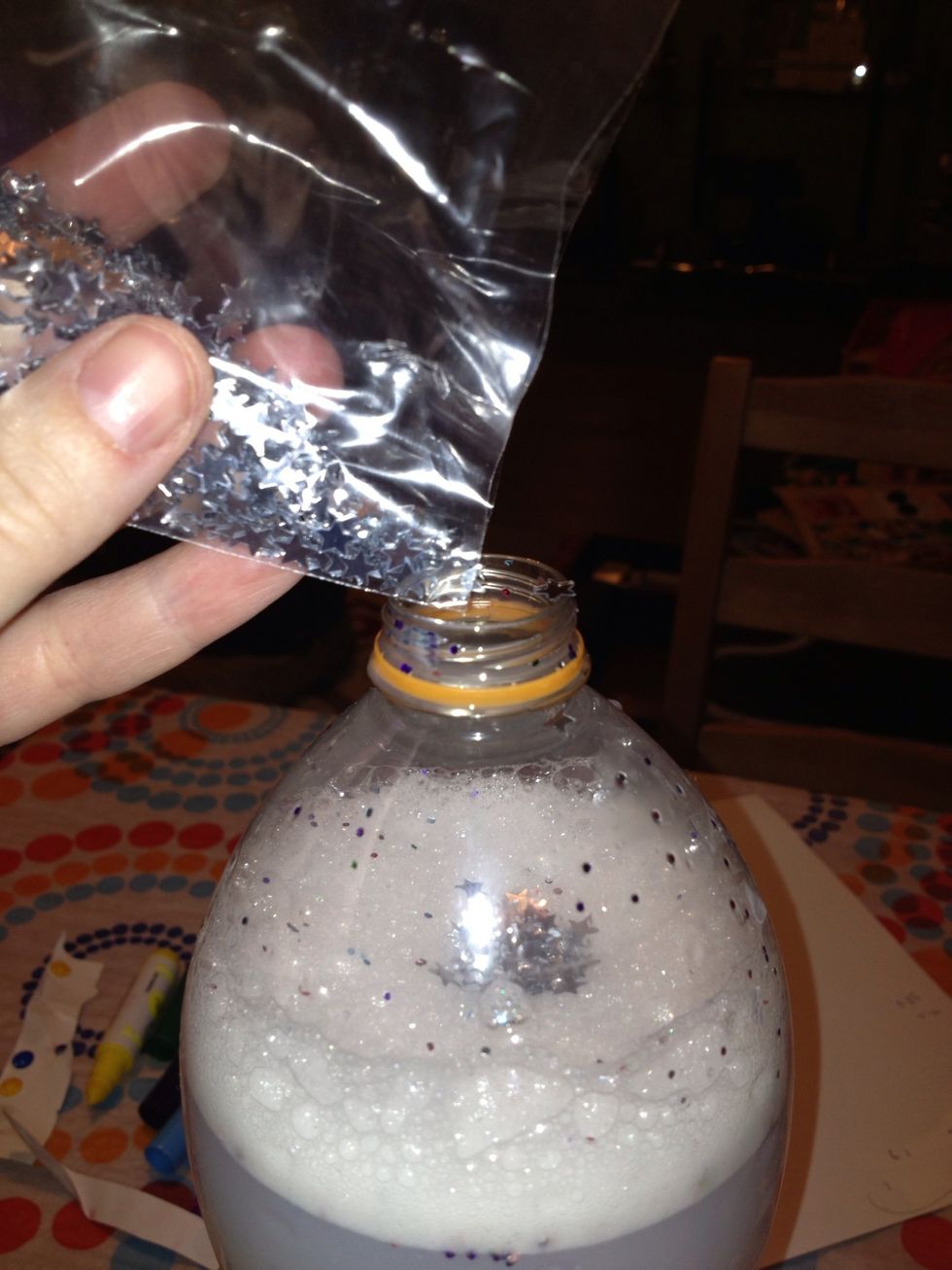 sequins, gems, and any other items.