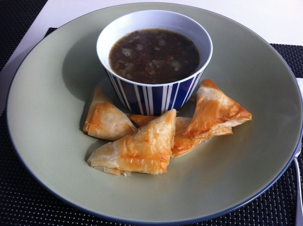 Serve as snacks or as a side dish (with lentils soup like me \ue056!).