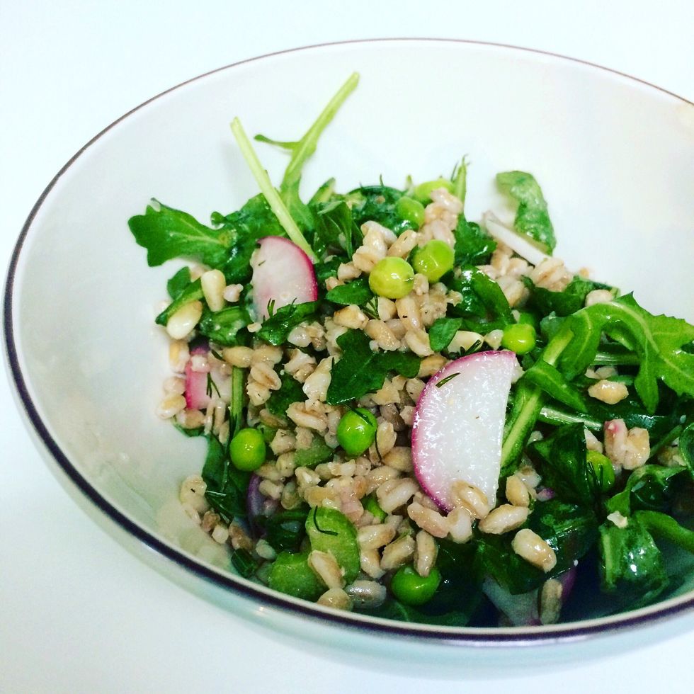 Serve cool or at room temperature. Keeps for a few days, though best fresh and crunchy! Enjoy!