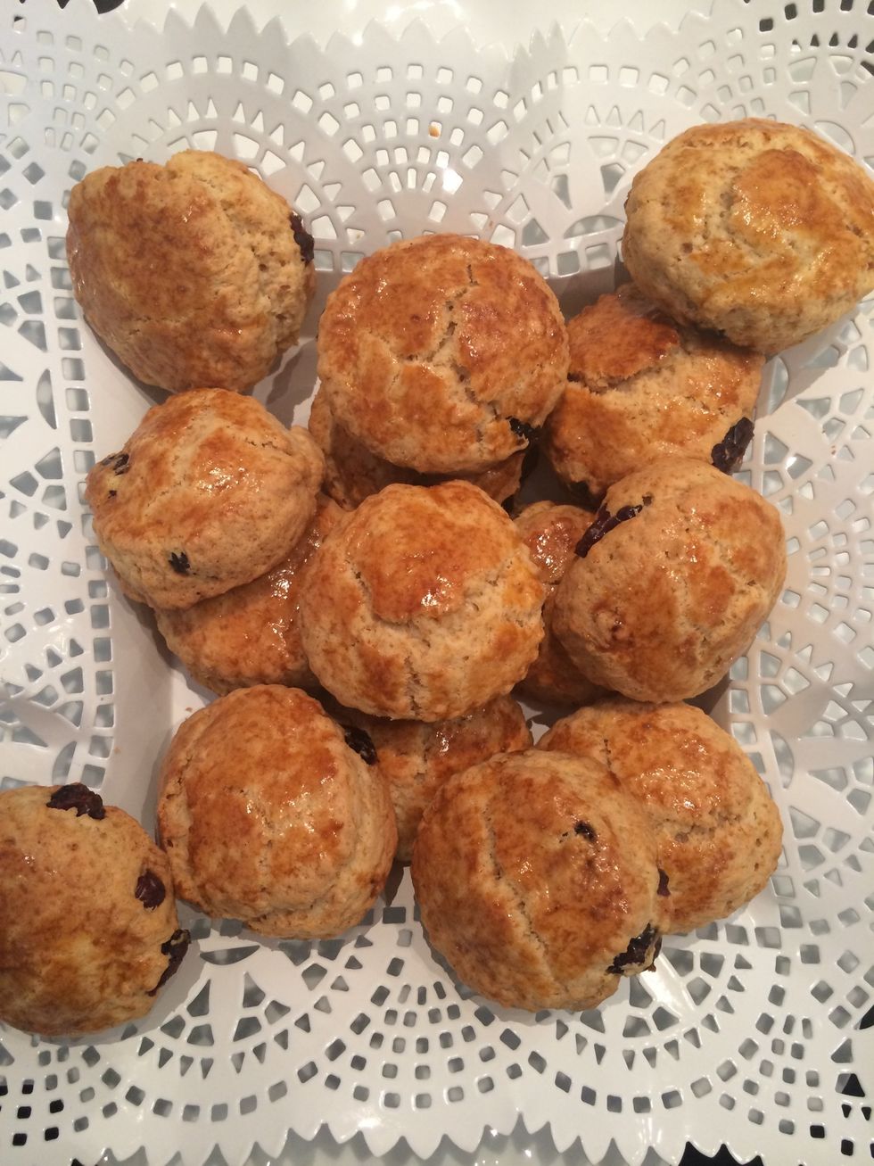 Serve immediately. They are fantastic hot, warm or cold