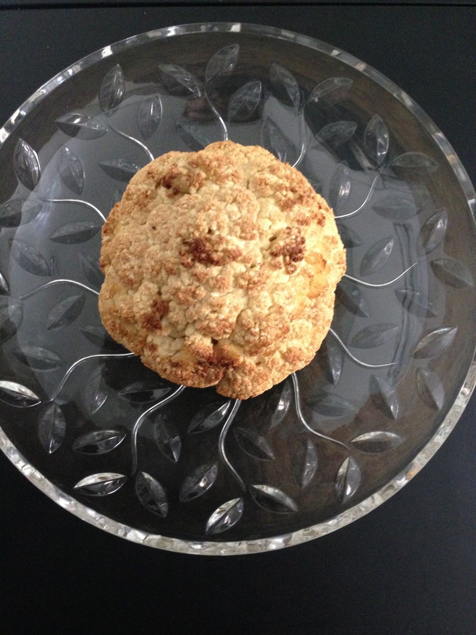 Serve it alone or on a carving board along with a roast????