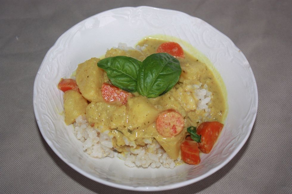 Serve over rice