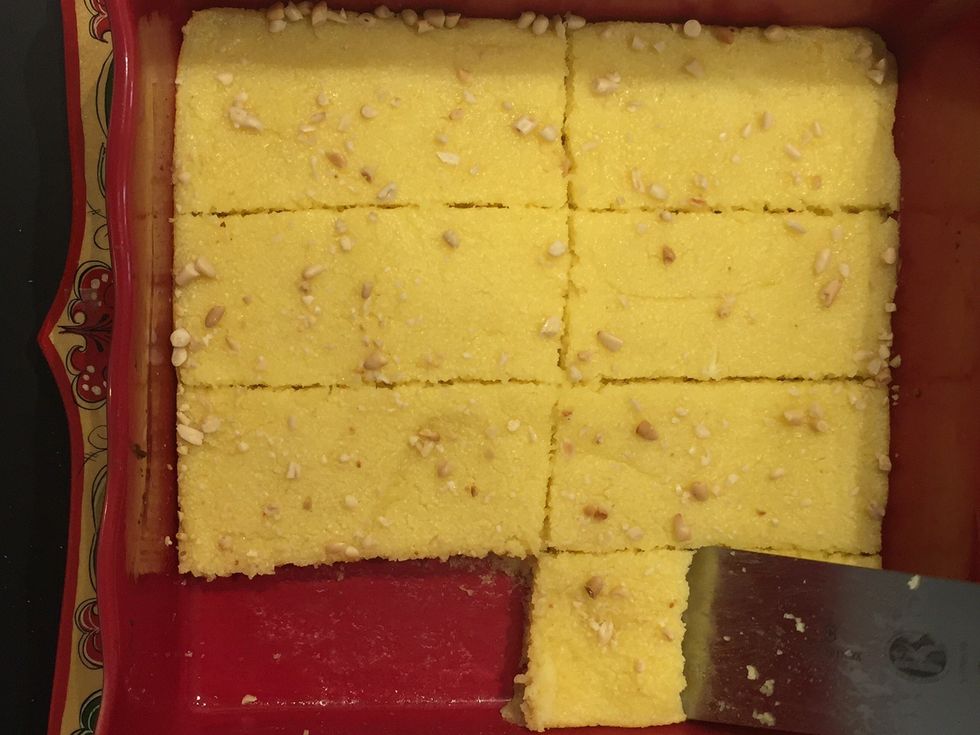 Serve the hot kasha  with the hot berries syrup