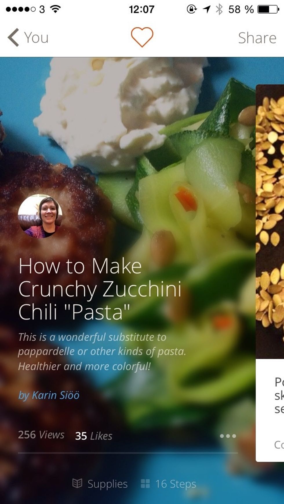Serve the patties either to this zucchini "pasta" in one of my other guides or with potato puree, or with a side salad.
