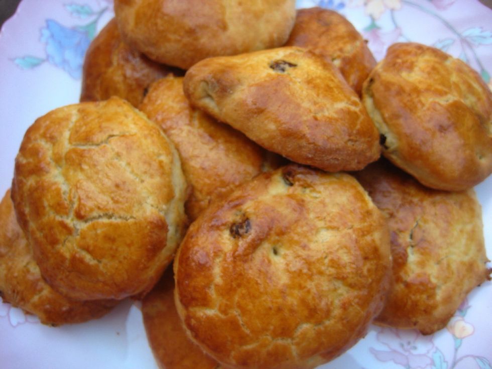 Serve warm as a snack with your tea or favourite hot beverage