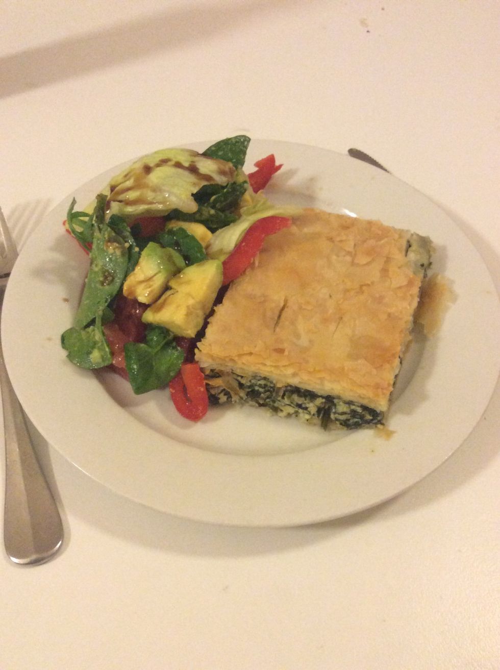 Serve warm or cold, with a salad, if preferred or just by itself.