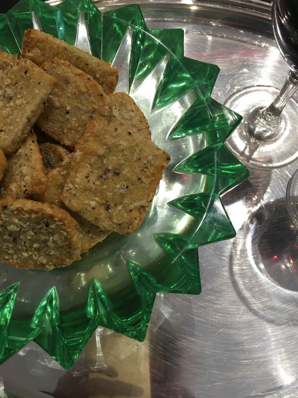 Serve with a glass of red wine