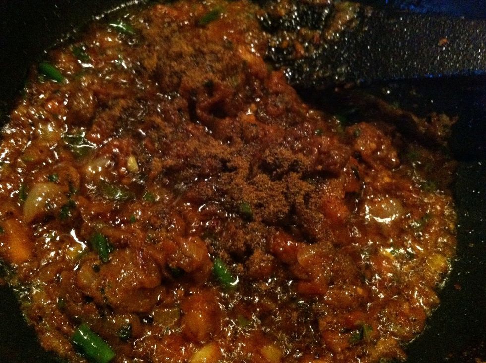 serve with chapati/roti/pita bread/naan.... as u like :)
