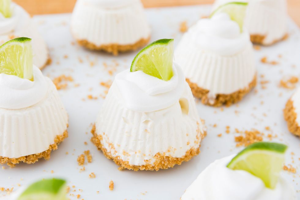 Serve with whipped topping and a slice of lime.