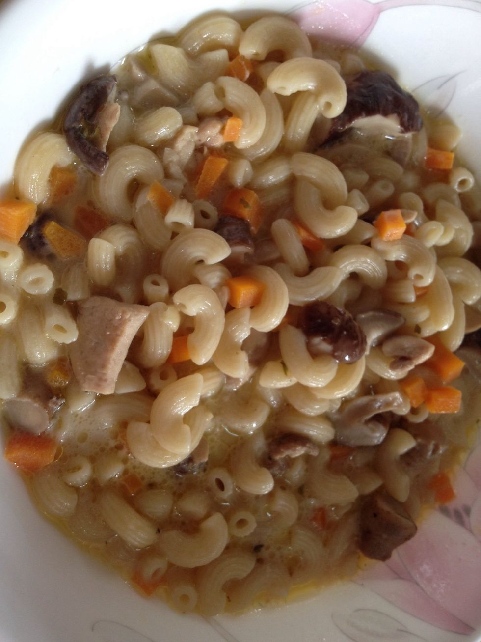 Serve your pippin hot macaroni!