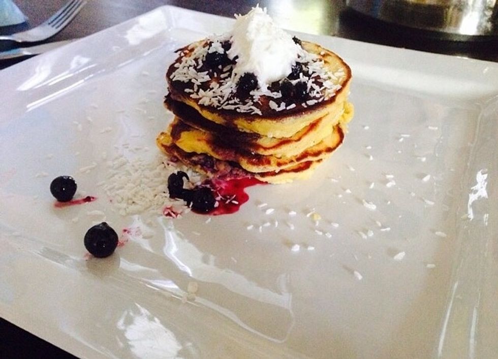 Serving idea #2: blueberries, greek yoghurt and coconut \ud83d\ude0b