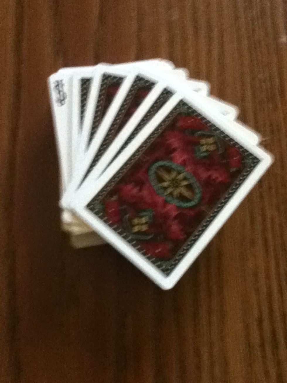 Set a joker 5 down in the deck(don't let the spectator know your counting).