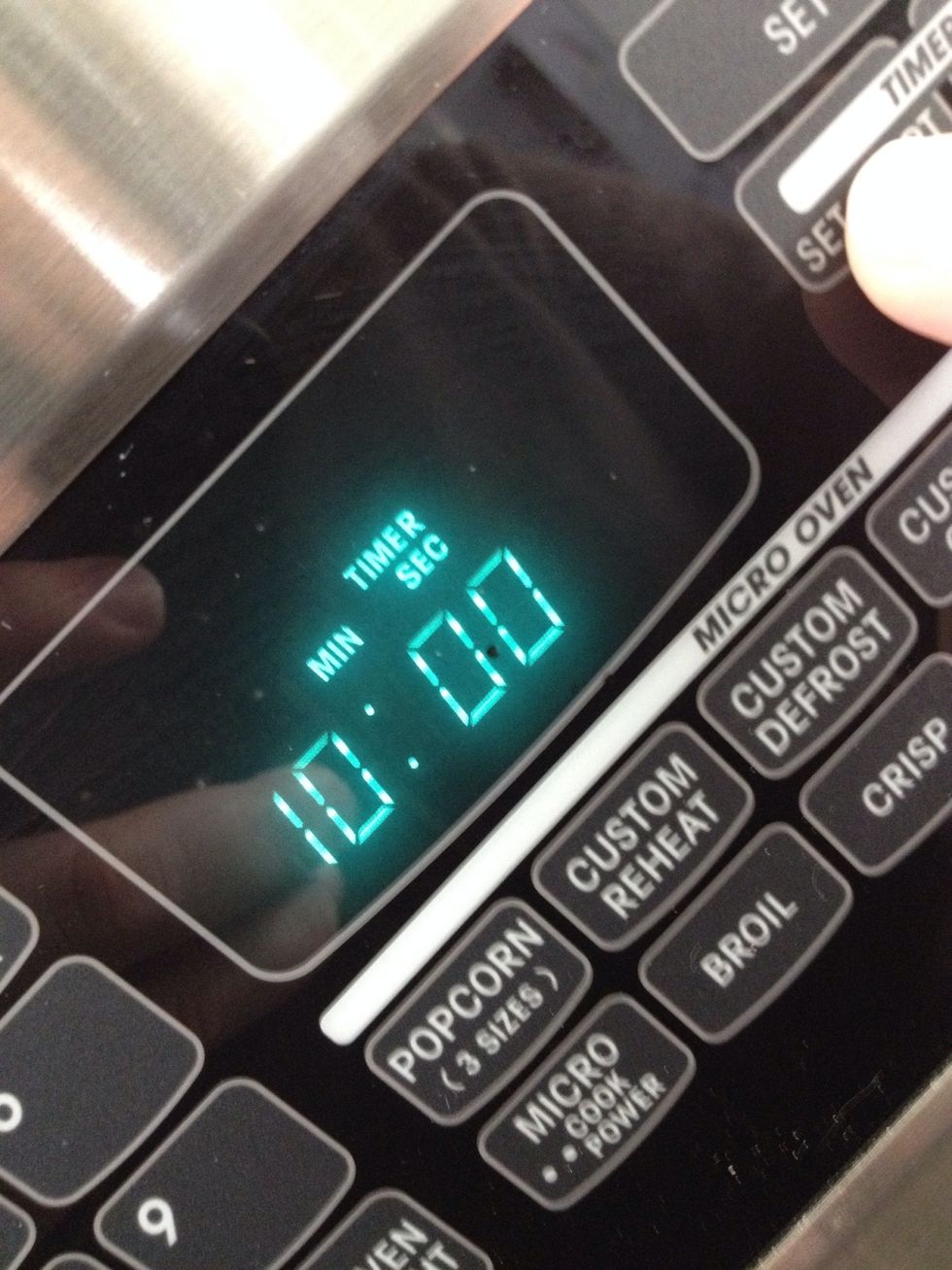 Set a ten minute timer