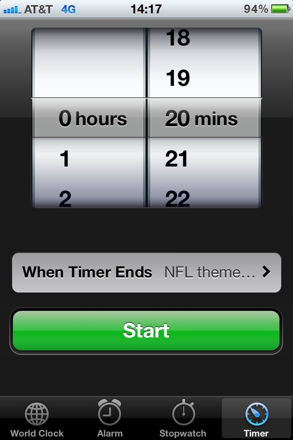 Set a timer for 20 minutes depending on your oven.