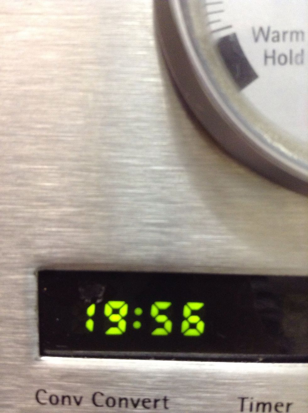 Set a timer for 20+ minutes.