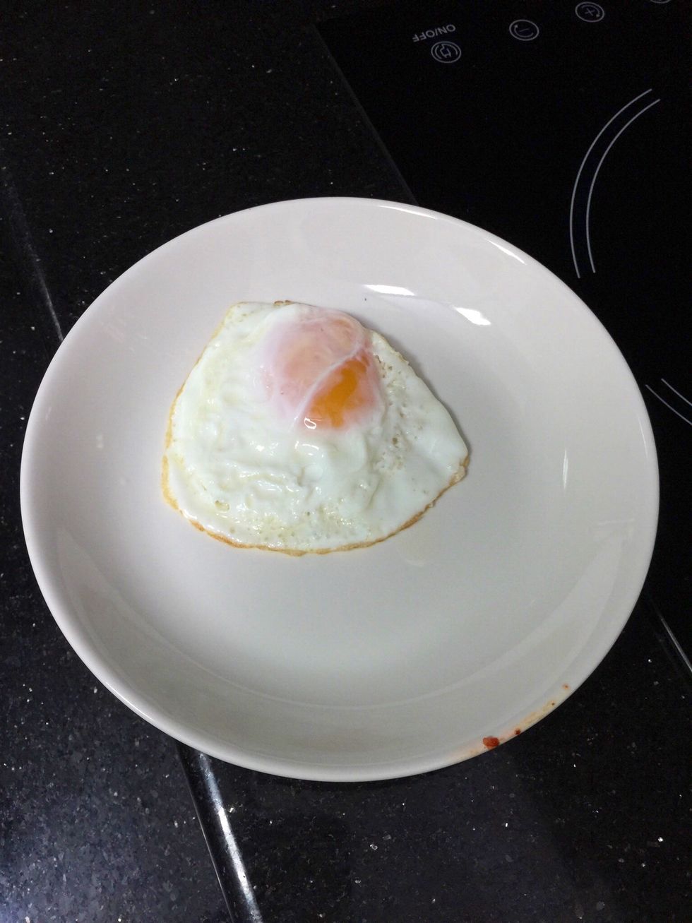 Set aside and you will thank me for that runny yolk later on \ud83d\ude01