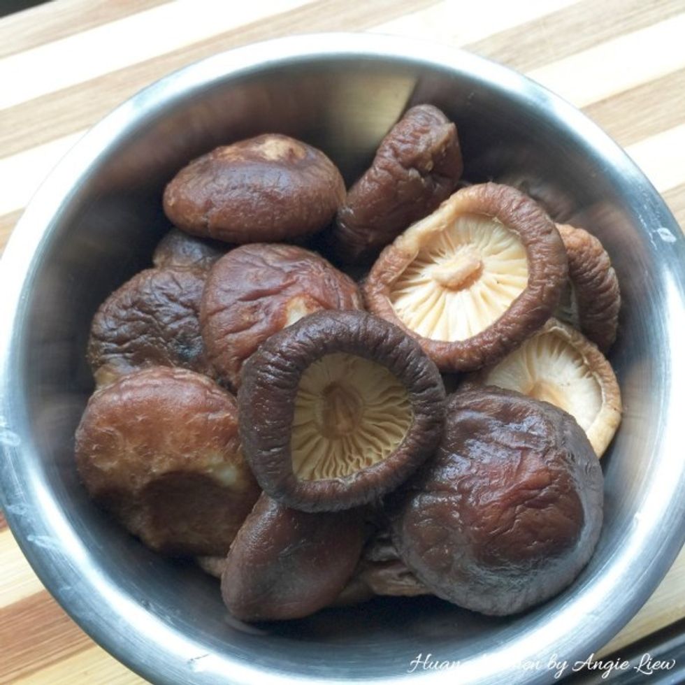 Set aside the mushrooms for use later.