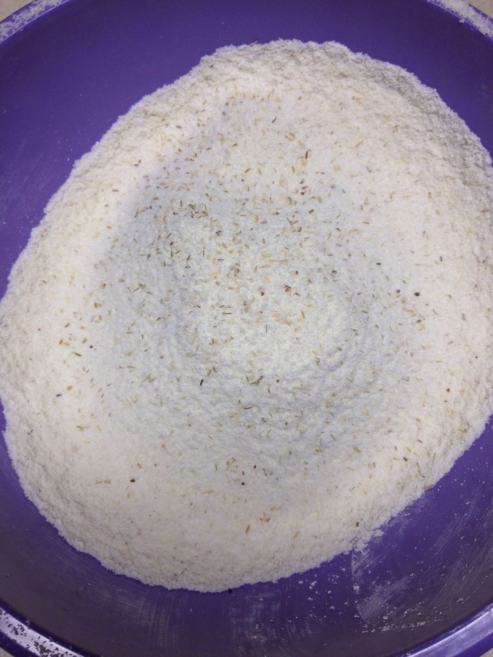 Set aside while working on the egg whites