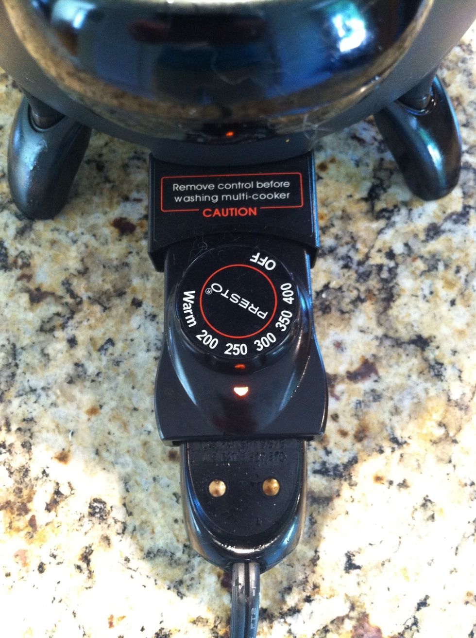 Set fryer to 250-300 degrees and cook fries for around 3 minutes. This is just to get them slightly cooked